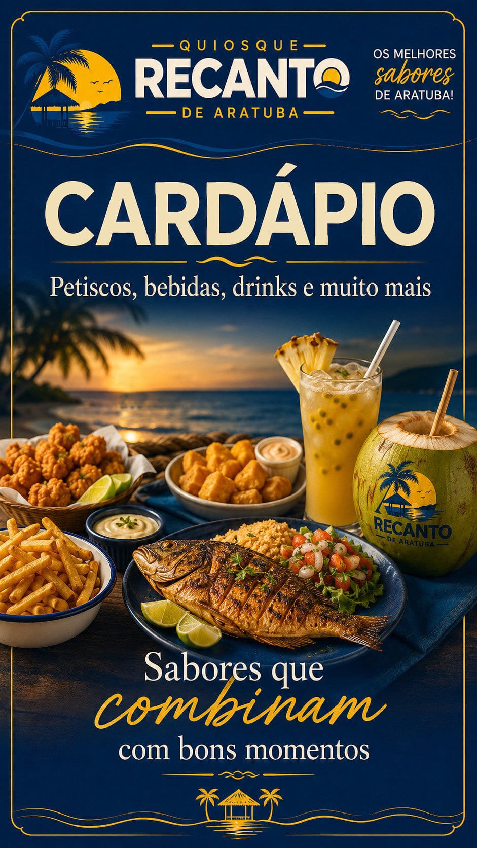 Capa do cardápio